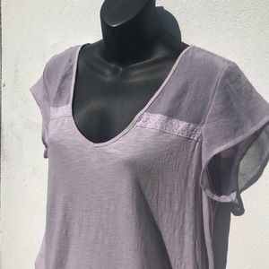 LUCKY BRAND Lavender Top